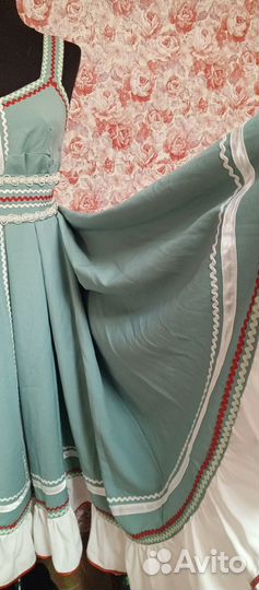 Сарафан народный стилизация