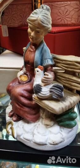 Статуэтка старички бисквит