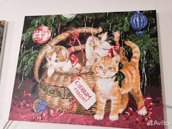 Картины по номерам раскрашенные