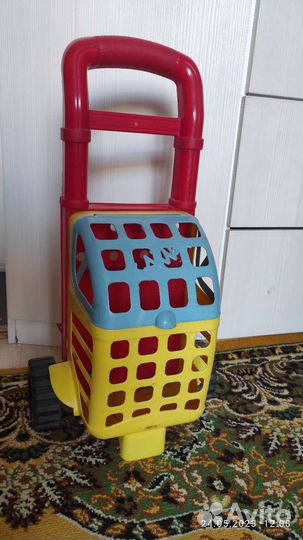 Тележка для игрушек, набор для песка