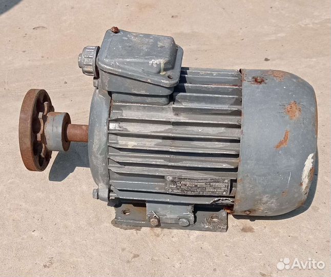 Электродвигатель асинхронный 220/380V, 3 kW