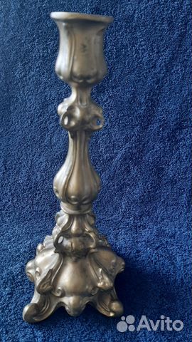 Старинный подсвечник 19 в. Варшава. (Fraget)