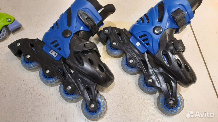 Ботинки ролики бу с 29 по 35 детские