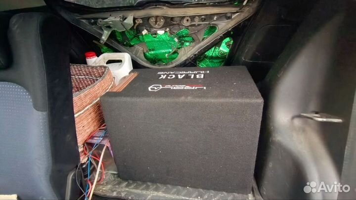 Активный сабвуфер для авто Урал