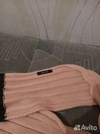 Шарф gucci вязанный