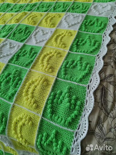 Плед / покрывало ручной работы