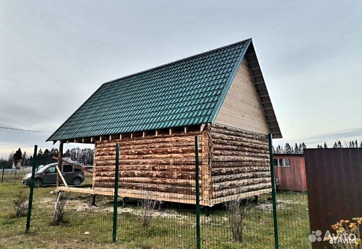 Сруб бани 6х6+3 с доставкой