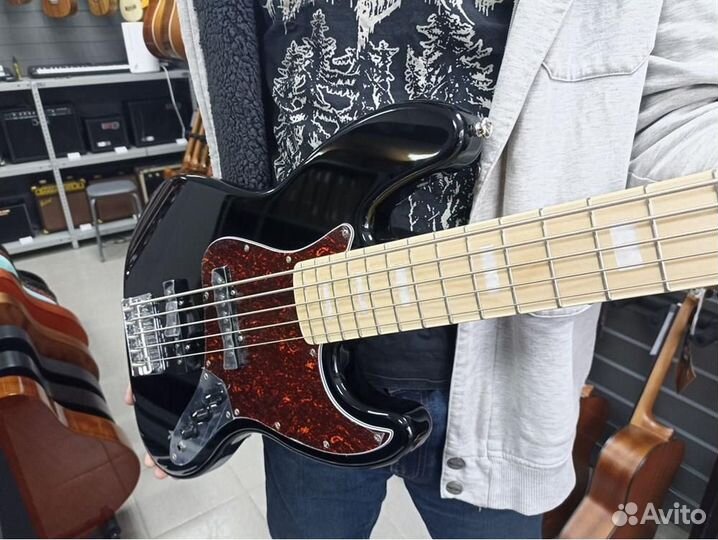 Root Note JB001V-BLK - Бас-гитара 5-струнная, черн