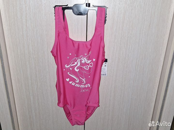 Купальник новый на 3-4 годика
