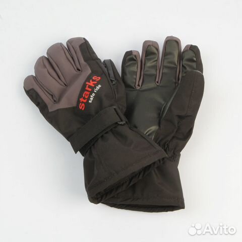 Перчатки Starks S1 (Черный/Серый, XL)