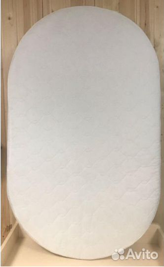 Матрас овальный для детской кроватки