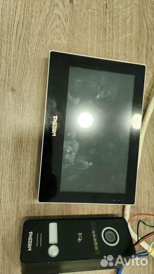 Видеодомофон tuya tmezon с Wi-Fi и сенсорным экран