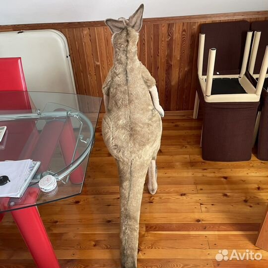 Мягкая игрушка Hansa Кенгуру с детенышем 110 см