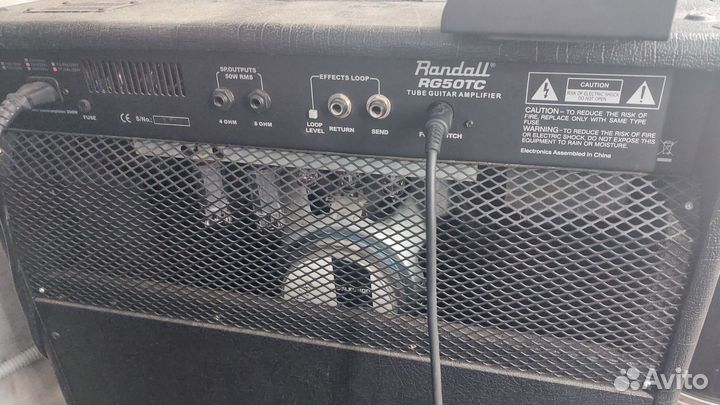 Гитарный комбоусилитель ламповый Randall RG50TC