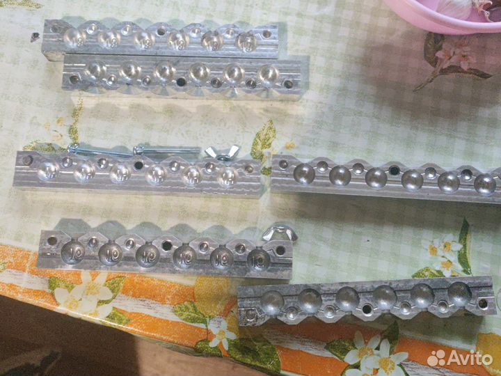 Формы для литья грузил чебурашек