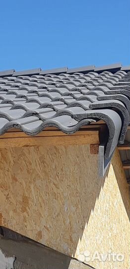 Черепица цементопесчаная