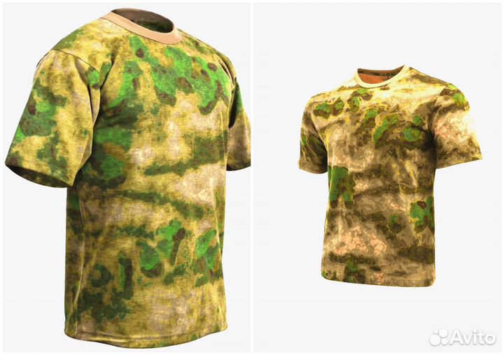 Футболка камуфляж мужская
