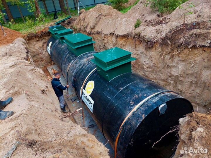 Автономная канализация для дома