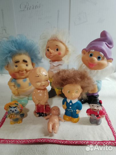 Резиновые игрушки СССР