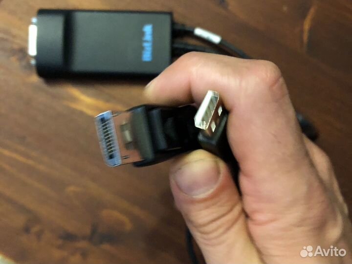 Переходник DisplayPort на Dual-DVI (адаптер)