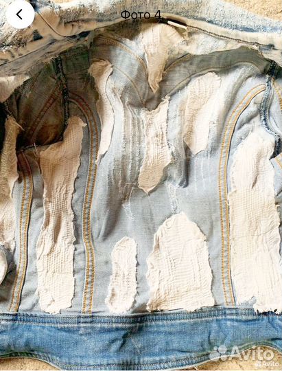 Джинсовая итальянская куртка женская