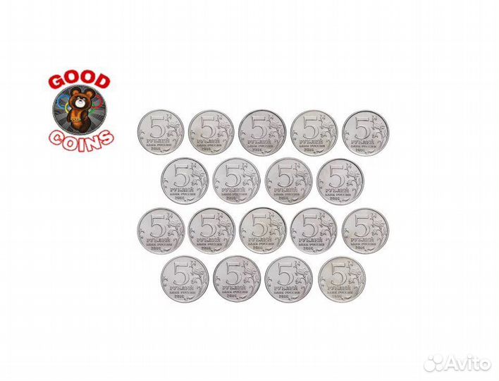 Набор 18 сражений ВОВ 70 лет победы, 5 рублей