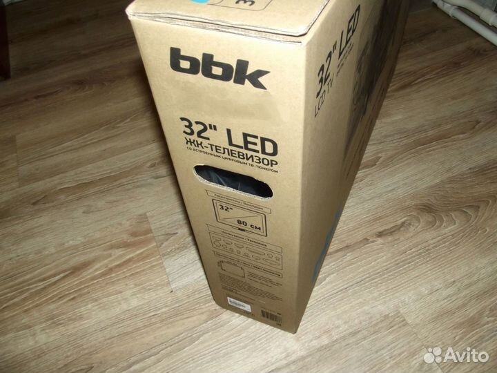 Телевизор bbk 32 Смарт wifi Новый