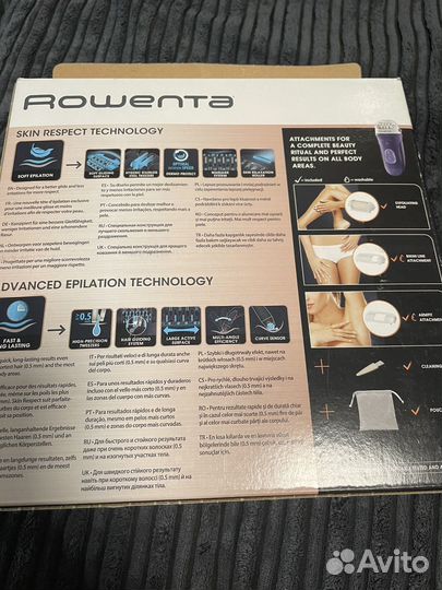 Эпилятор rowenta EP8050