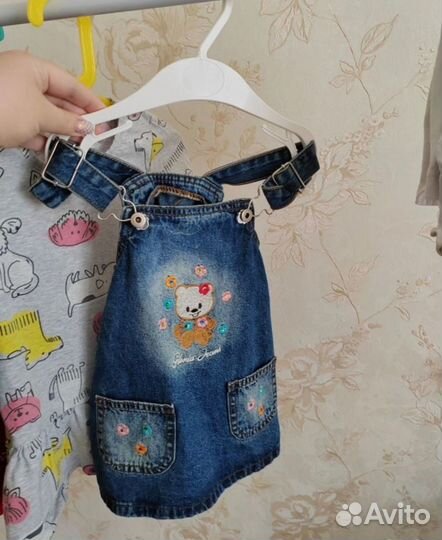 Платья для девочки 74 80 86