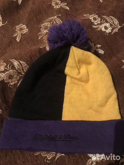 Los Angeles Lakers зимняя шапка новая оригинал