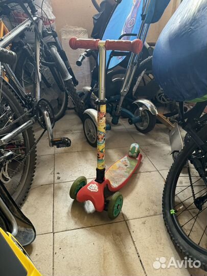 Самокат детский трехколесный