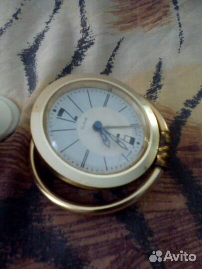 Часы будильники Слава Круг и Дружба СССР