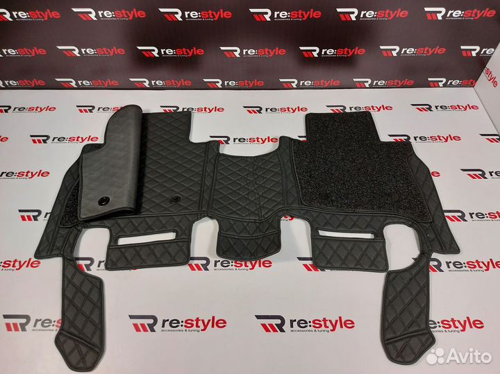 Ковры салона 3D Toyota Land Cruiser 200 D1118