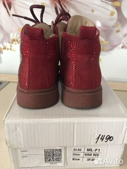 Ботинки для девочки весна осень 22