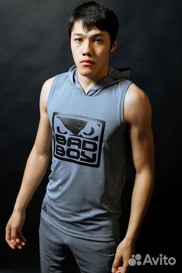 Футболка и шорты BAD BOY комплект Silver