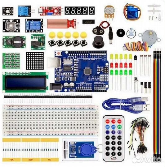 Arduino UNO R3 Набор-комплект Ардуино уно р3 для п