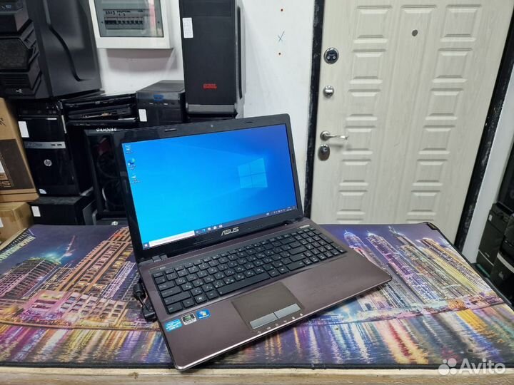 Надёжный Asus K53 i3 8gb SSD gt630 2gb