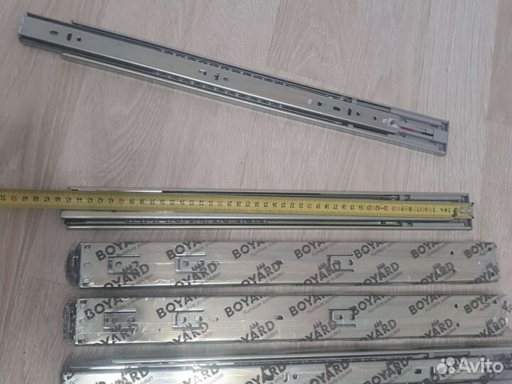 Направляющие для ящиков с функцией Push to Open