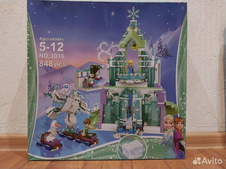 Холодное сердце Ледяной замок Эльзы (848дет)