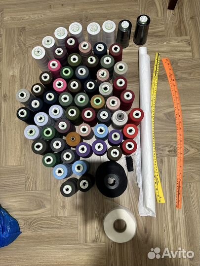 Нитки швейные