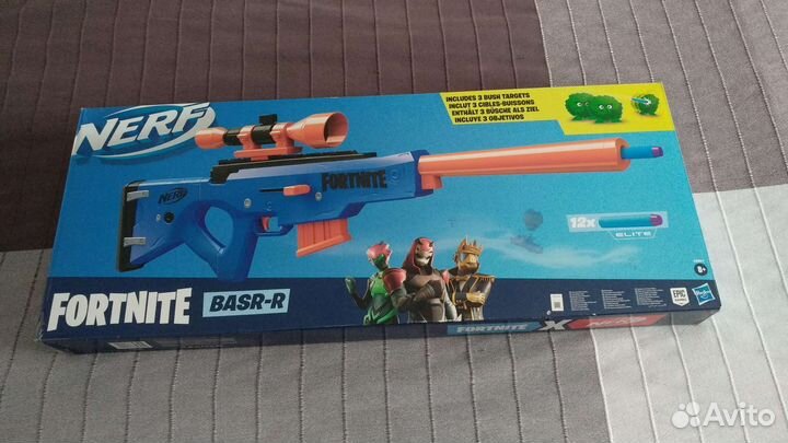 Nerf fortnite снайперская винтовка