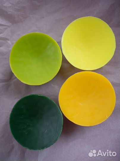 Цветной воск для изготовления свечей