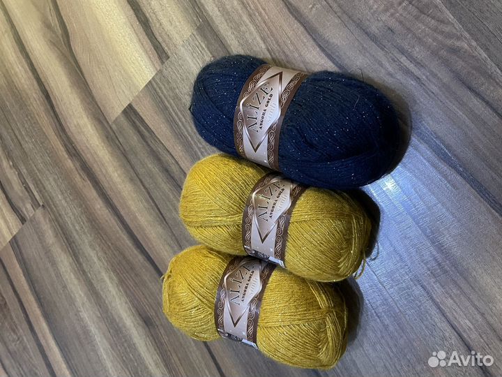 Пряжа для вязания ангора