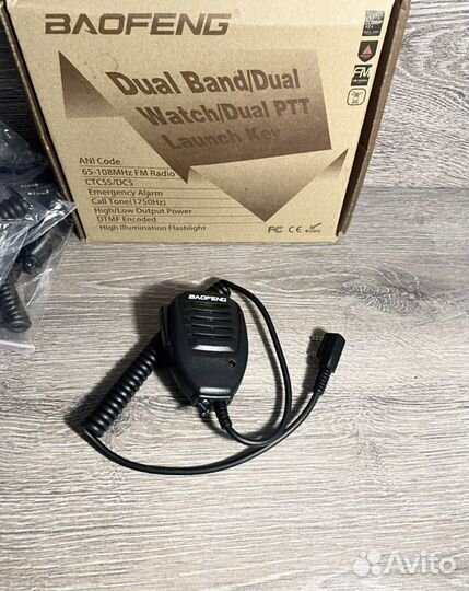 Тангента тангетка для раций Baofeng