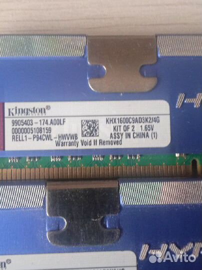 Материнская плата с процессором и памятью