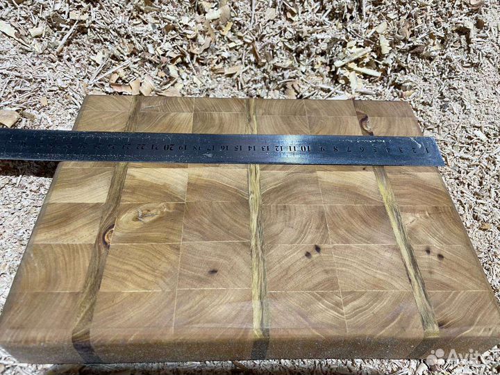 Доска разделочная торцевая