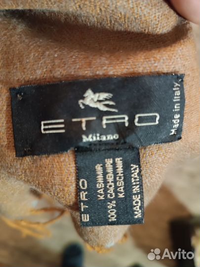 Шарф etro кашемир