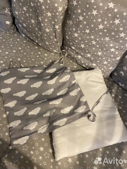 Бортики в детскую кроватку