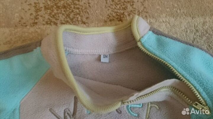 Теплый костюм (брючки+ кофточка)