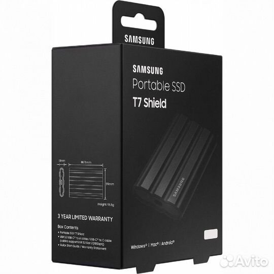 Внешний жесткий диск Samsung T7 Shield 526844
